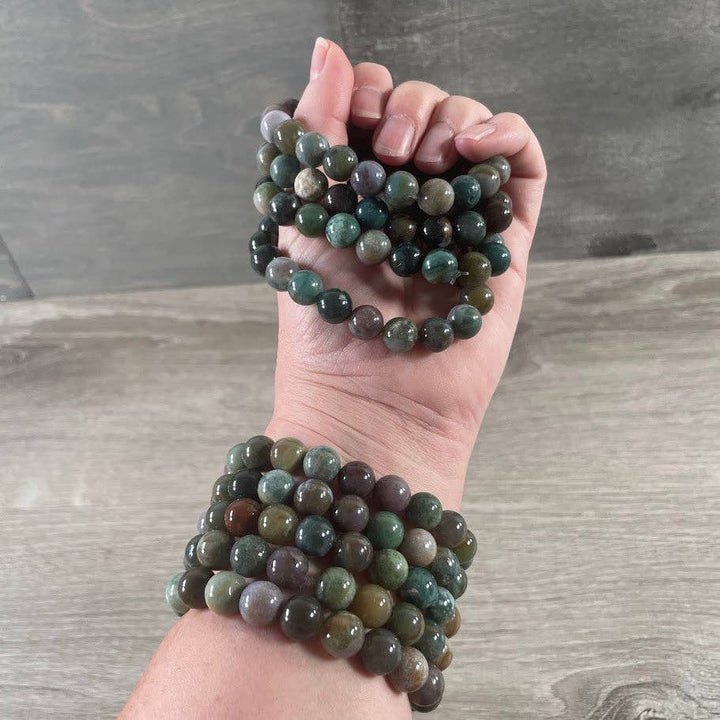 Gemstone Beaded Bracelets 10mm – Crystal Healing Jewelry