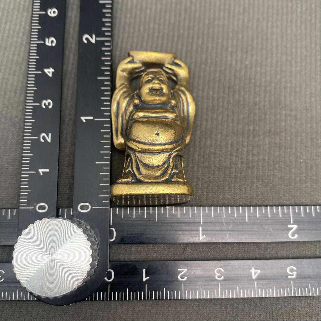 Brass Maitreya Buddha Decoration Ornament
