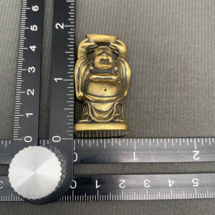 Brass Maitreya Buddha Decoration Ornament