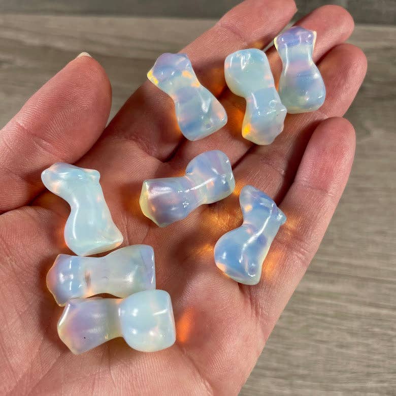 Small Gemstone Goddess Figurines