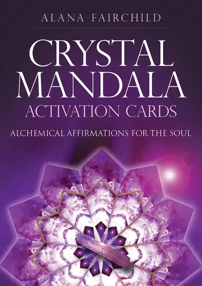 Pocket Crystal Mandala Activation Cards 56-deck spread for soulful coastal meditation practice