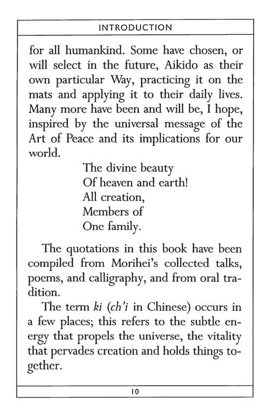 The Art Of Peace Book