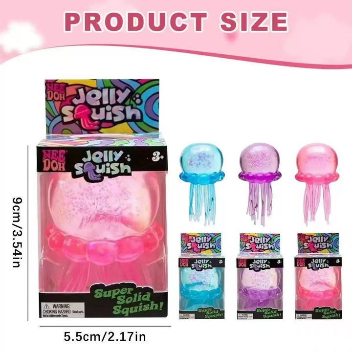 3.25" Jellyfish Squishy Stress Toy