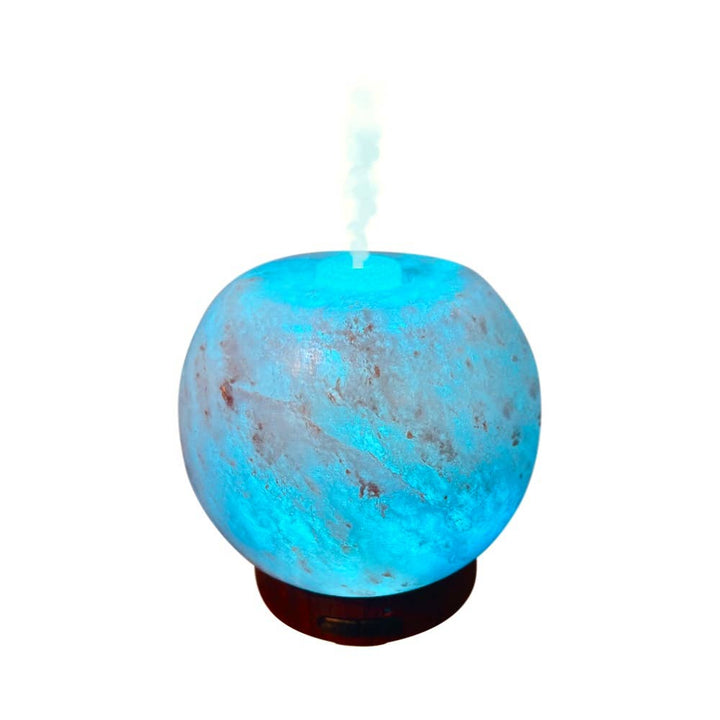 Salt Bowl Essential Oil Diffuser handcrafted for coastal hippie aromatherapy and soulful living