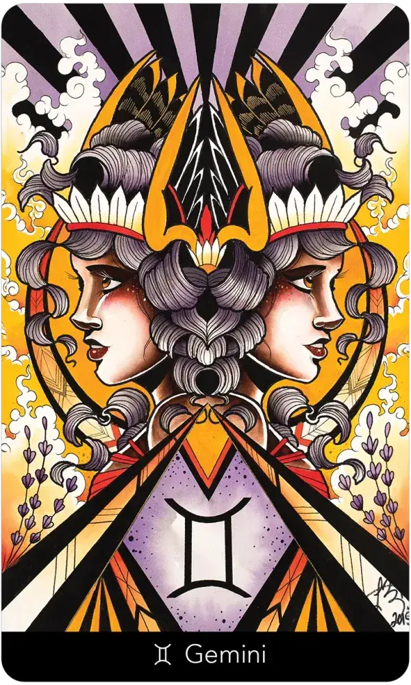 Eight Coins Astrology Oracle 41-card deck for zodiac and moon phase guidance