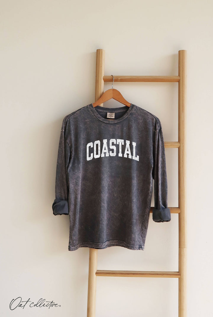 COASTAL Mineral Washed Long Sleeve Shirt