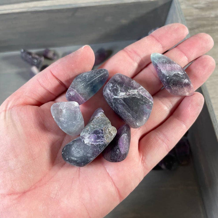 Tumbled Fluorite Healing Crystals