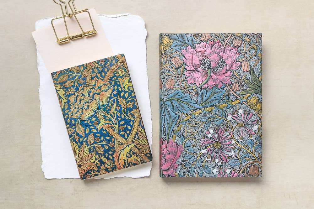 Paperblanks Morris Pink Honeysuckle Hardcover Journal