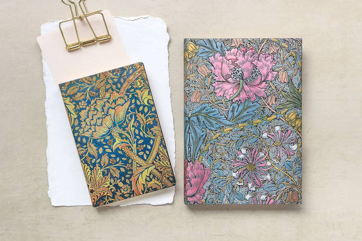 Paperblanks Morris Pink Honeysuckle Hardcover Journal