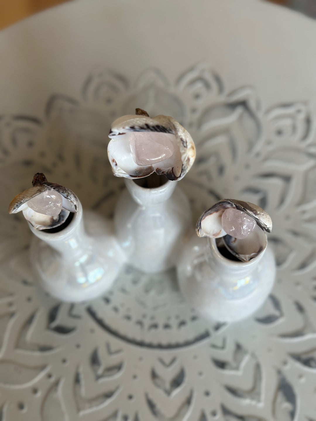 ZenFlower Trio - Rose Quartz  image 3