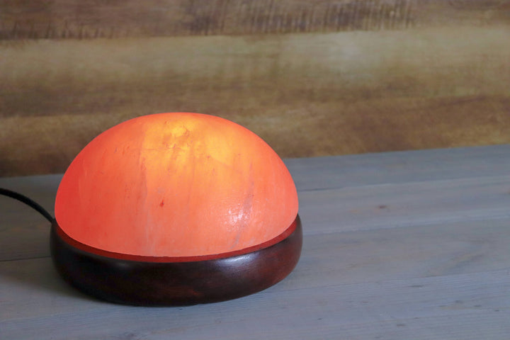 9" Himalayan Salt Foot Detox Dome Lamp