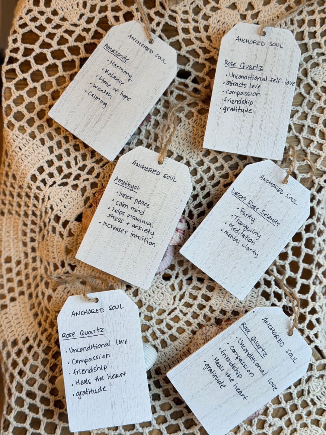 ZenFlower Hanger ~ Desert Rose Selenite