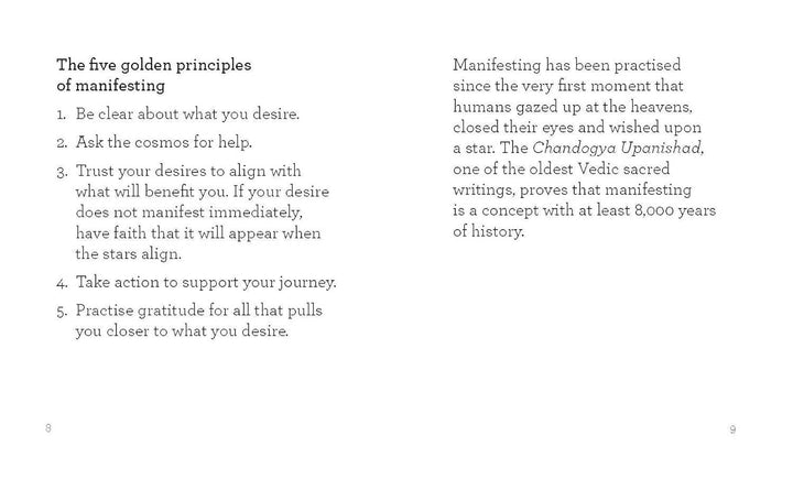 The Little Book of Manifesting paperback for soulful coastal spiritual self-help