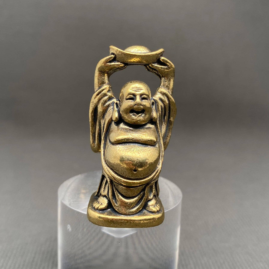 Brass Maitreya Buddha Decoration Ornament