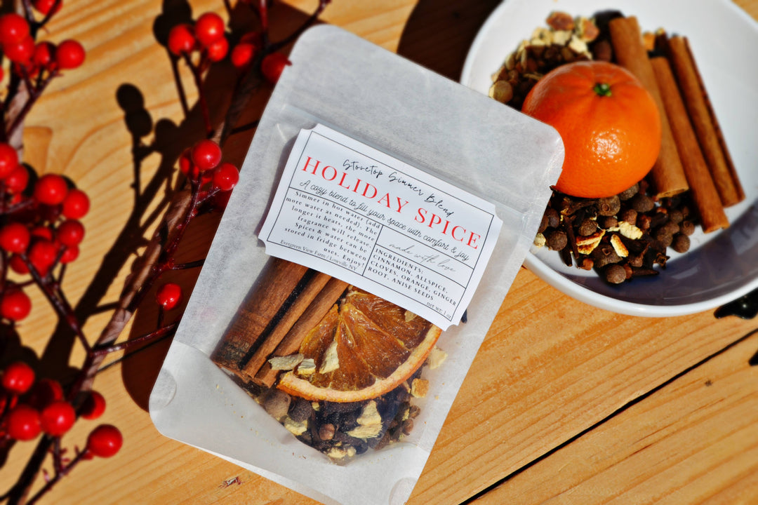 Simmer Stovetop Potpourri Holiday Spice Fall Christmas Blend