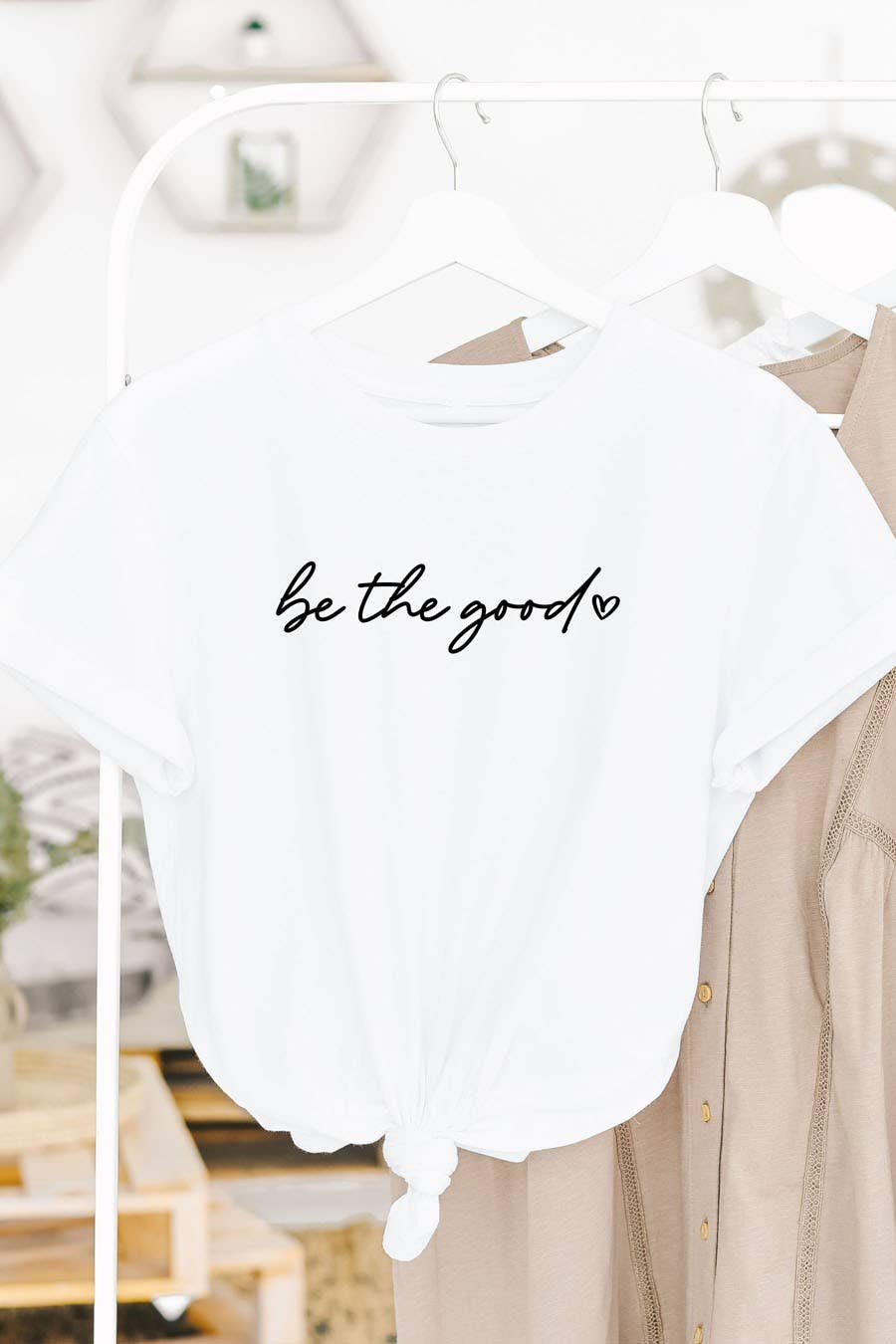 Be the Good Graphic Tee relaxed fit boho coastal casual everyday wear