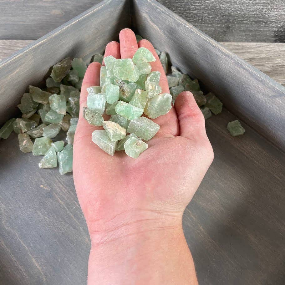 Green Calcite Healing Crystals