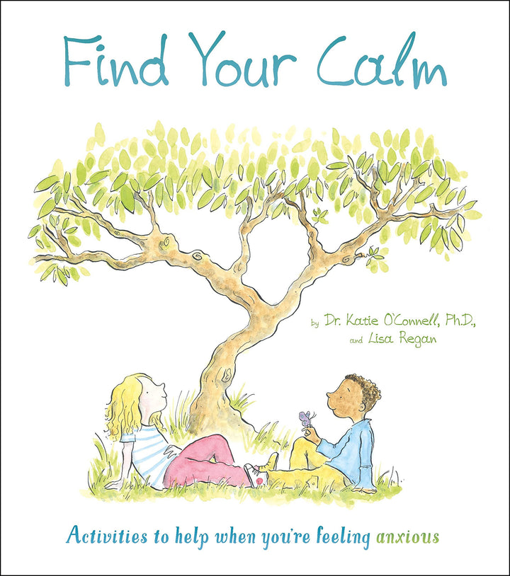 Find Your Calm activity book for anxious children, paperback anxiety relief guide