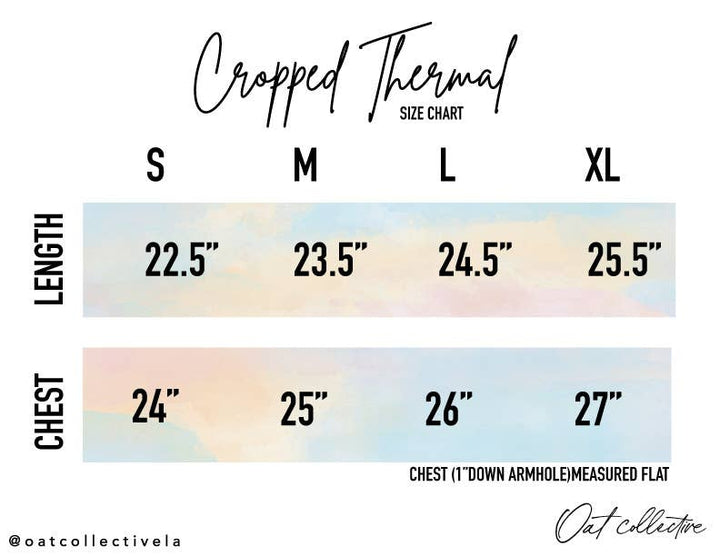 Grateful Cropped Thermal Pullover in vintage mineral wash for coastal boho style