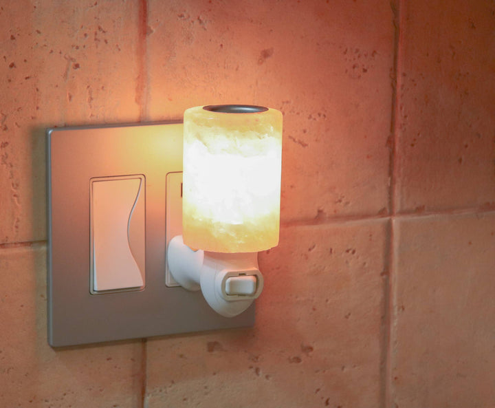 Himalayan Salt &amp; Essential Oil Diffuser Night Light