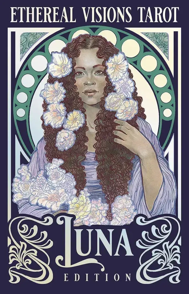 Ethereal Visions Tarot Luna Edition deck for coastal spiritual seekers and mystics