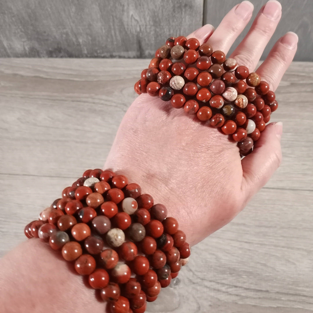Healing Crystal Bracelets- 8mm Round