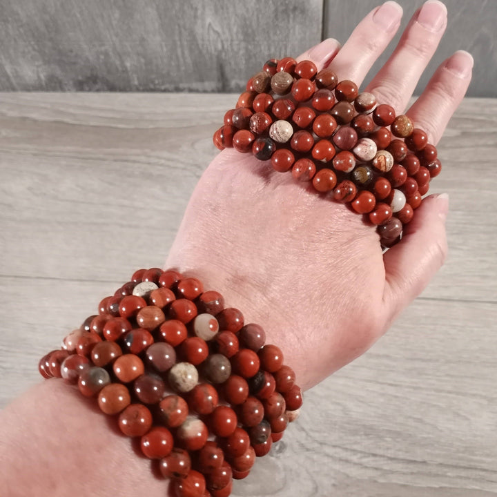 Healing Crystal Bracelets- 8mm Round