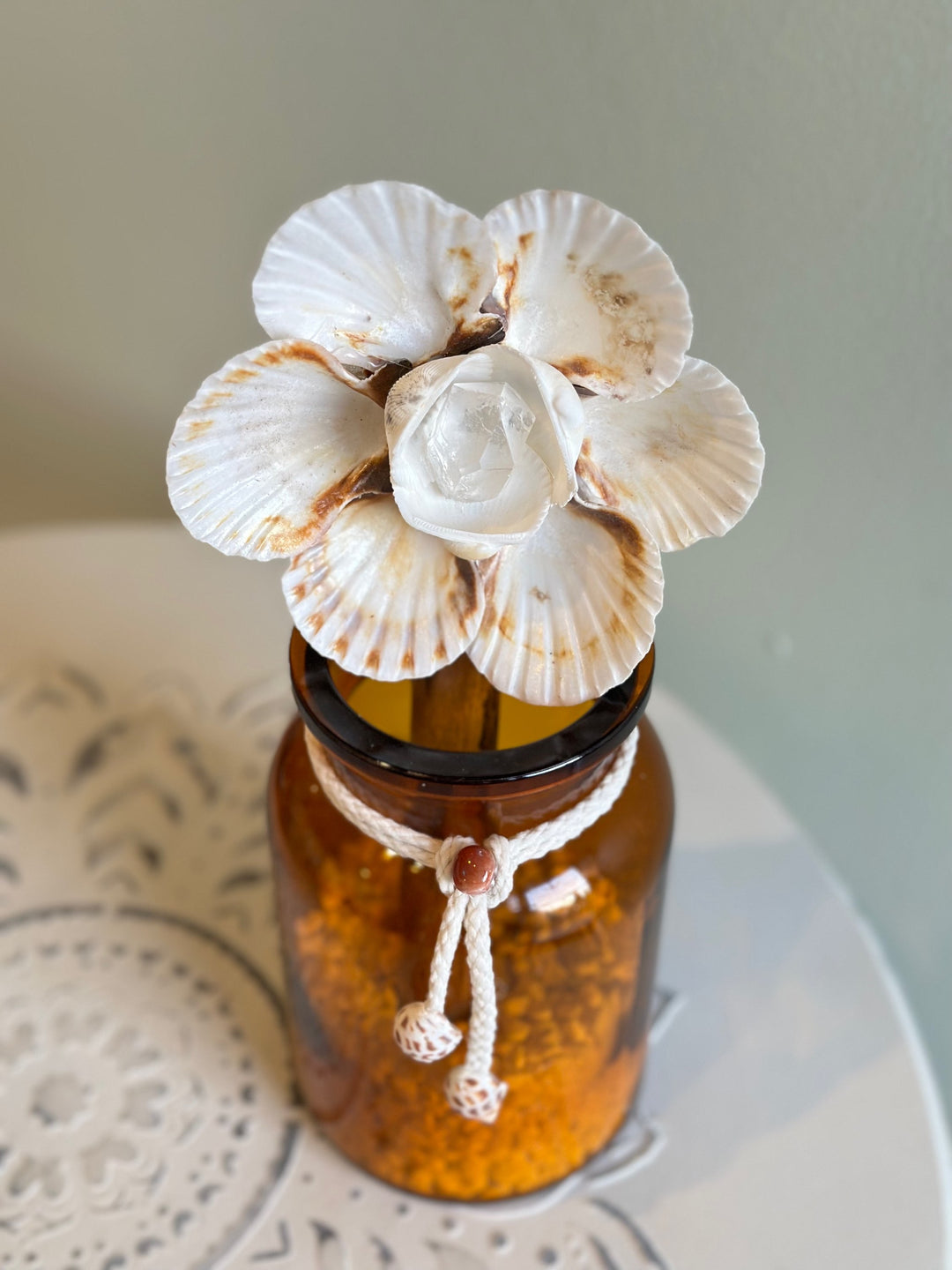 ZenFlower in Glass Vase ~ Amplified Vitality image 2