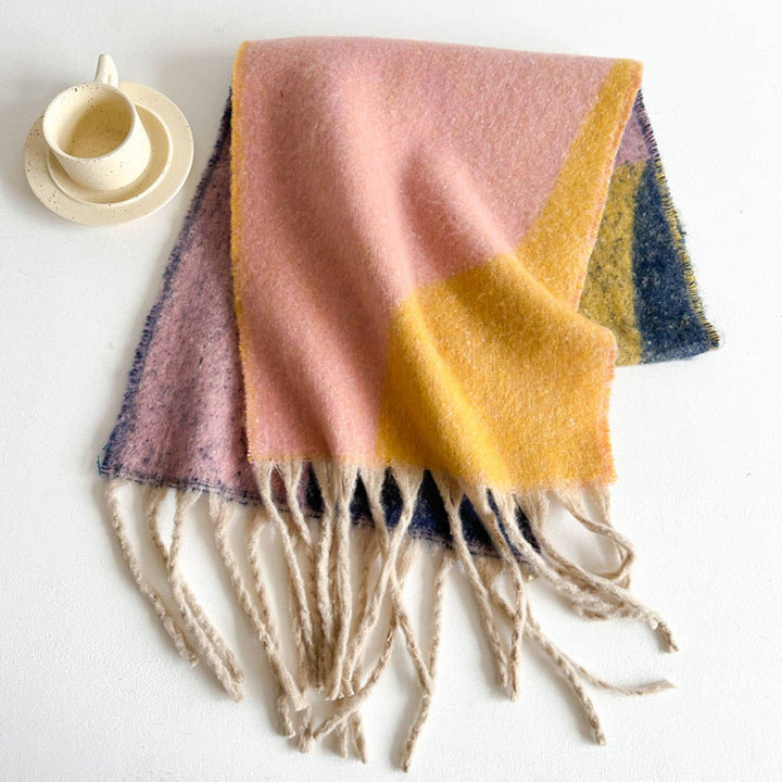 Thick Fringe Scarf