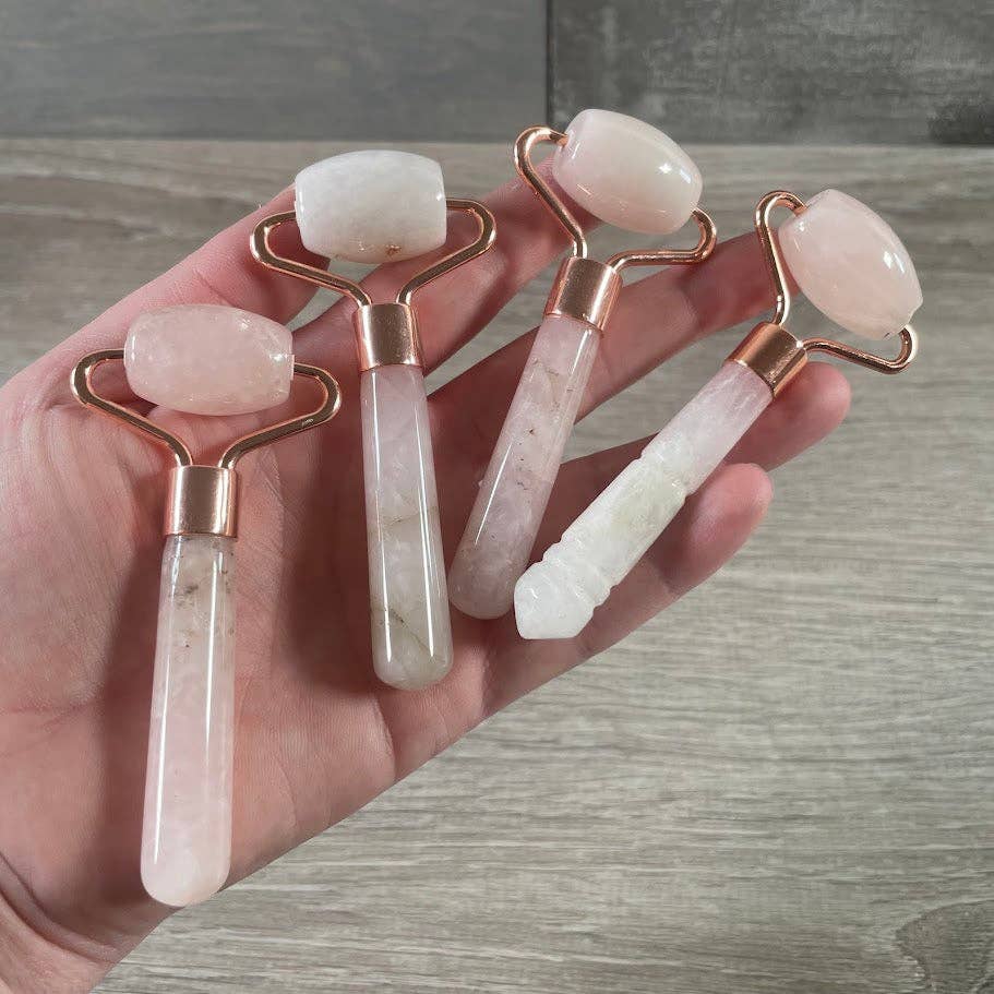 Gemstone Facial Rollers for Skincare