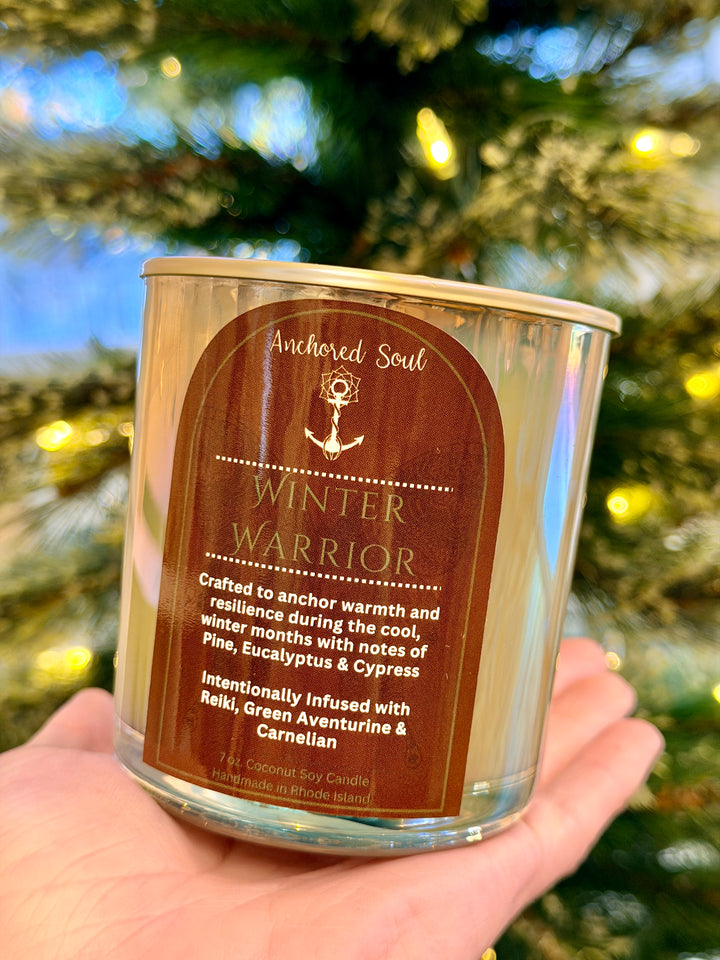 Anchored Soul Limited Edition Winter Warrior Intention Candle (seasonal)