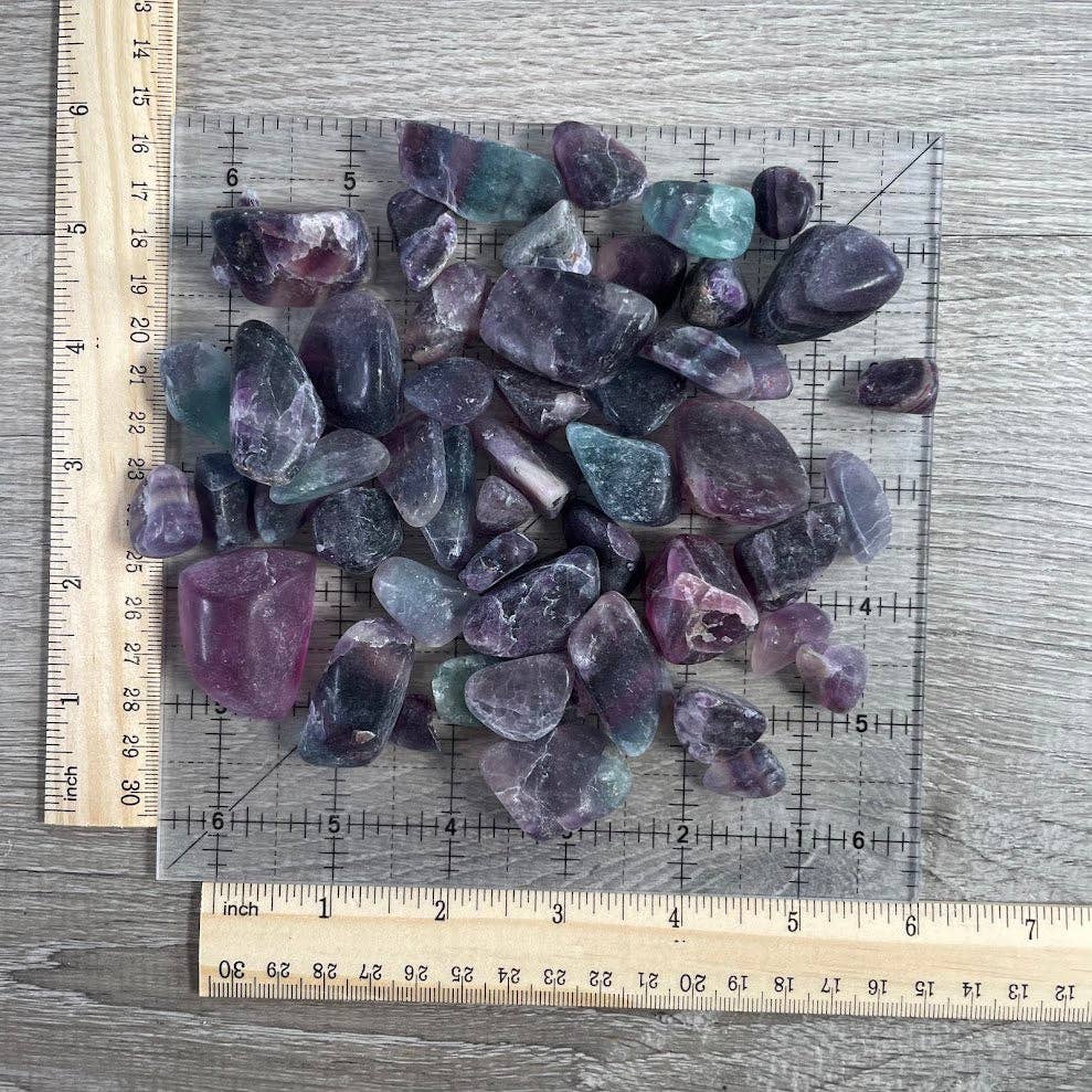 Tumbled Fluorite Healing Crystals