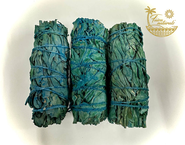 Nag Champa White Sage herb bundle for cleansing rituals and coastal spiritual wellness