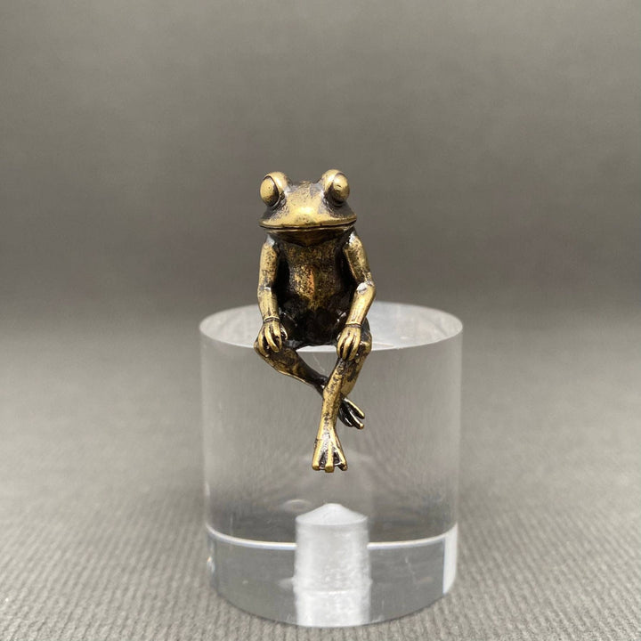 Brass Frog Crafts Decoration Desktop Ornaments
