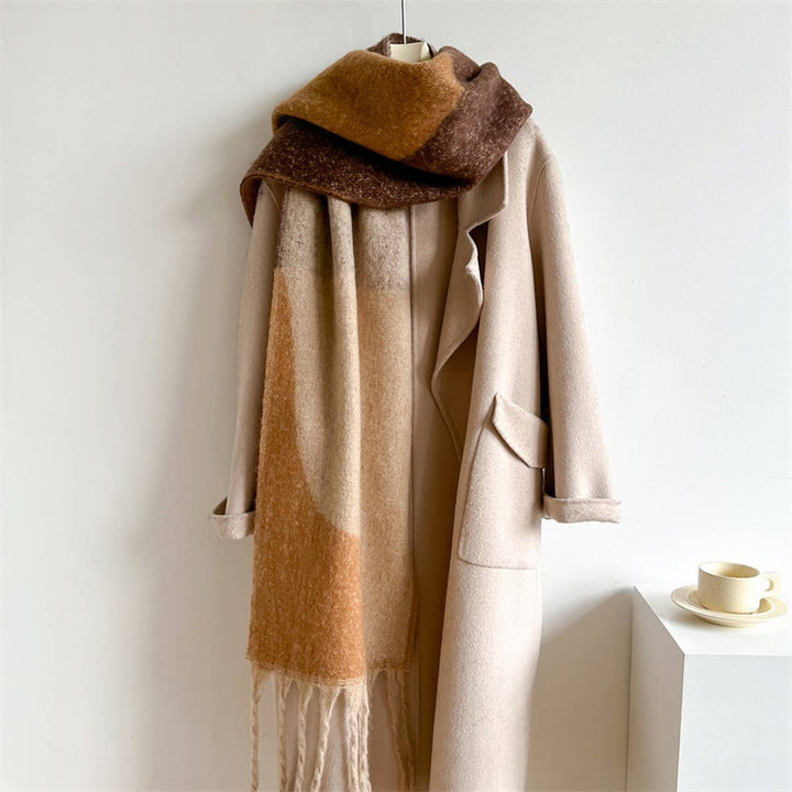 Thick Fringe Scarf