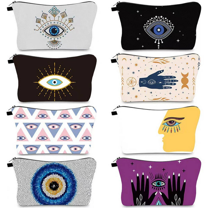 Evil Eye Print | Cosmetic Bag / Tarot Card Pouch