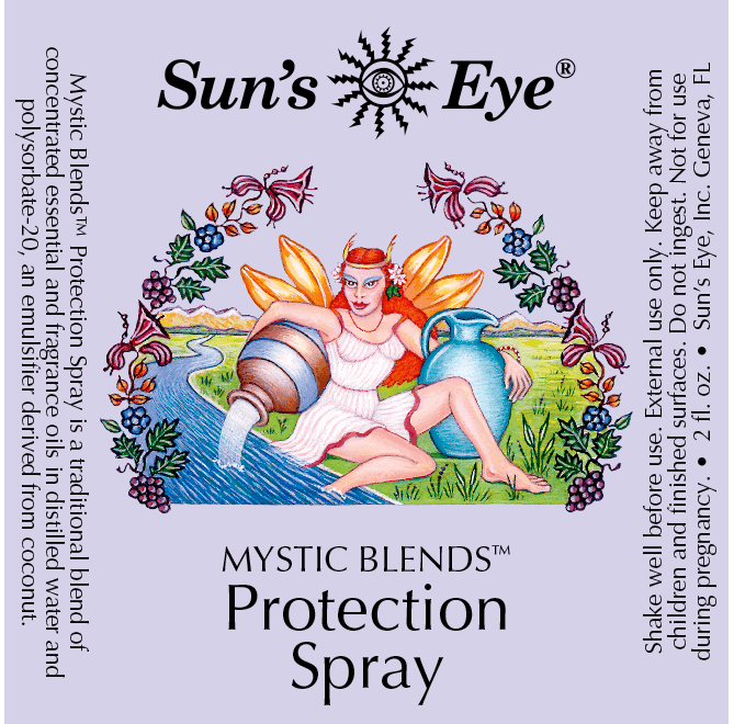 Protection Spray 2 fl oz room spray for coastal energy clearing and grounding rituals