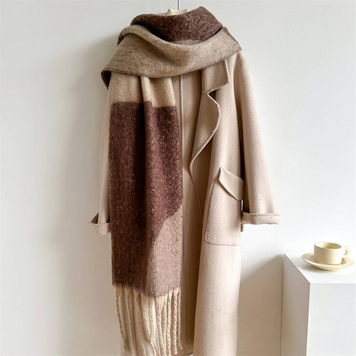 Thick Fringe Scarf