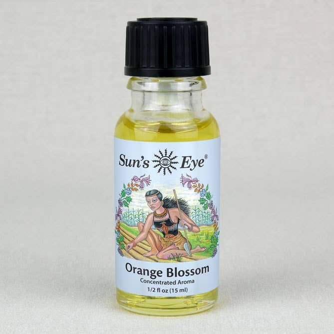 Orange Blossom Essential Oil small bottle for aromatherapy and spiritual wellness rituals