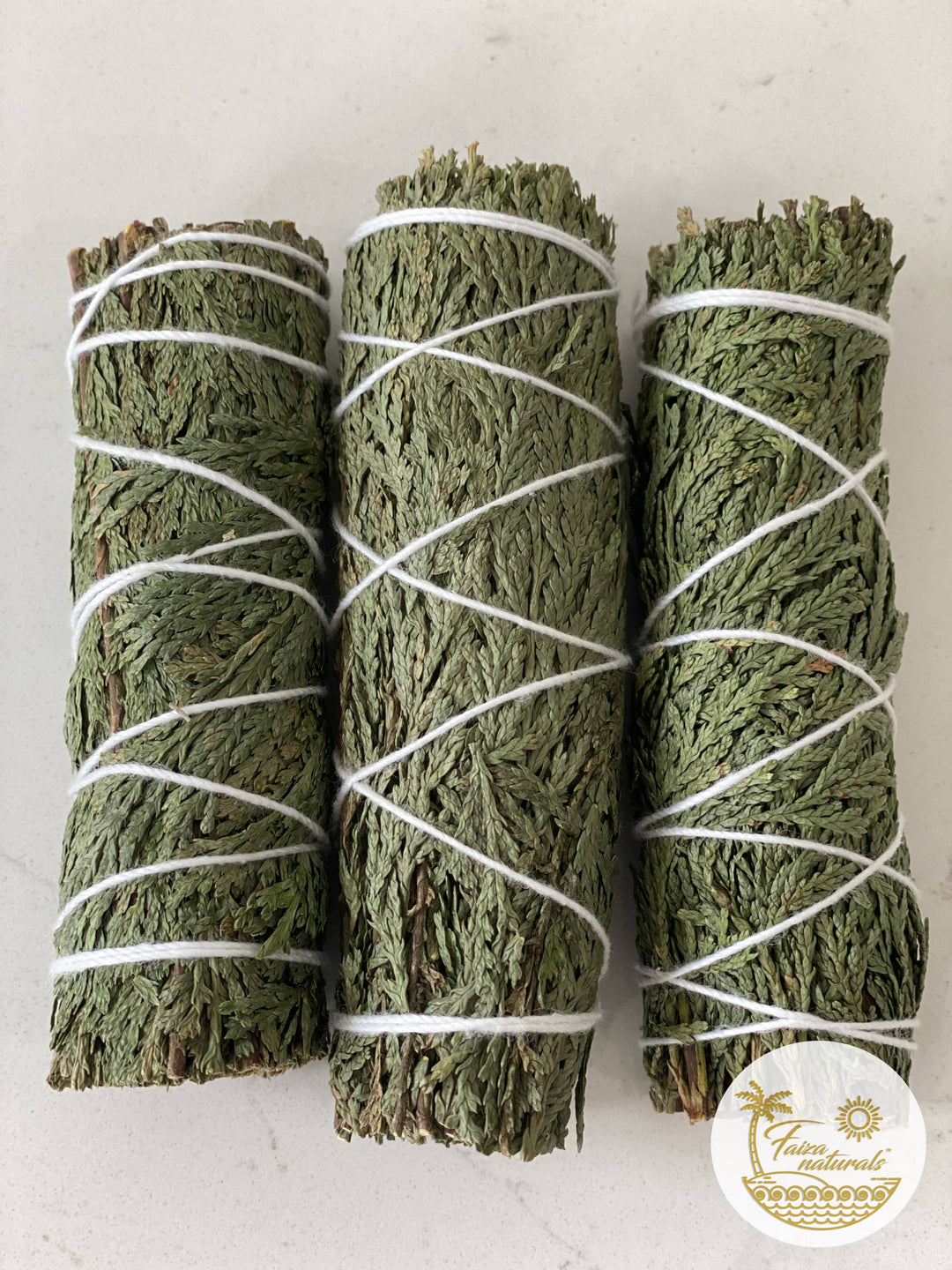 Cedar Smudge Bundles handcrafted for coastal ritual cleansing and holistic healing