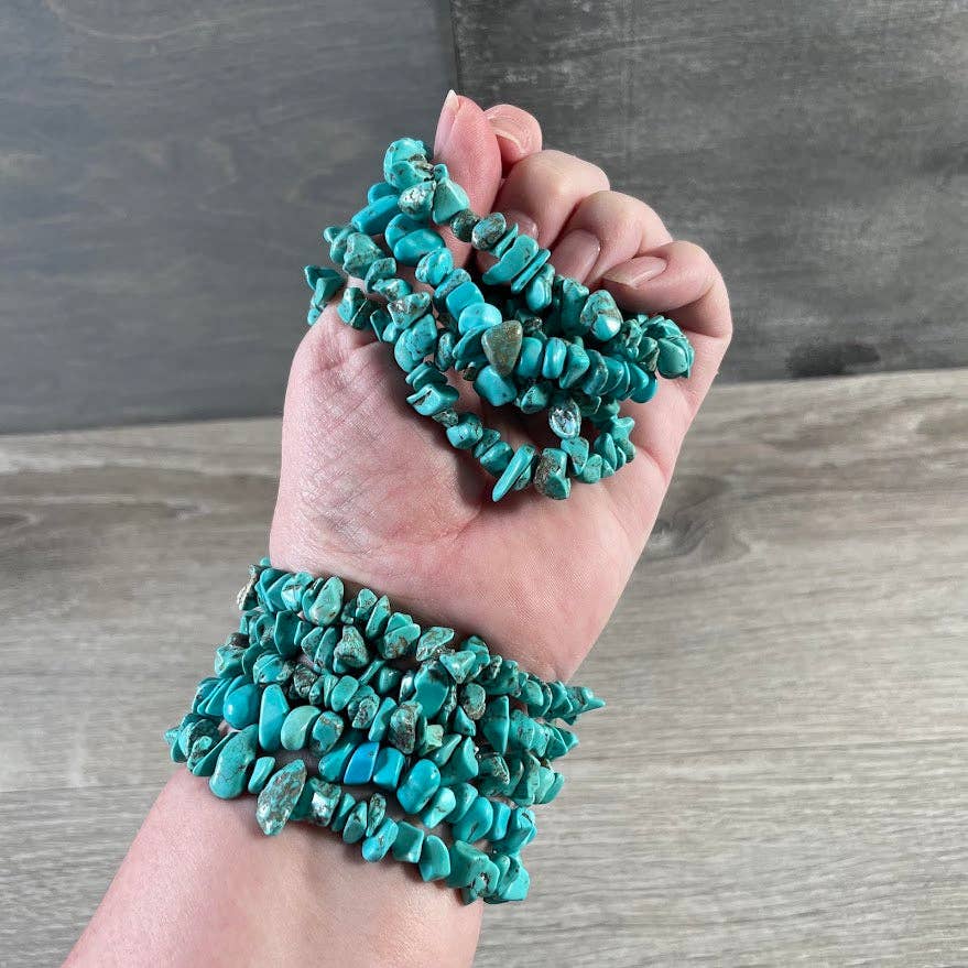 Healing Crystal Chip Bracelets