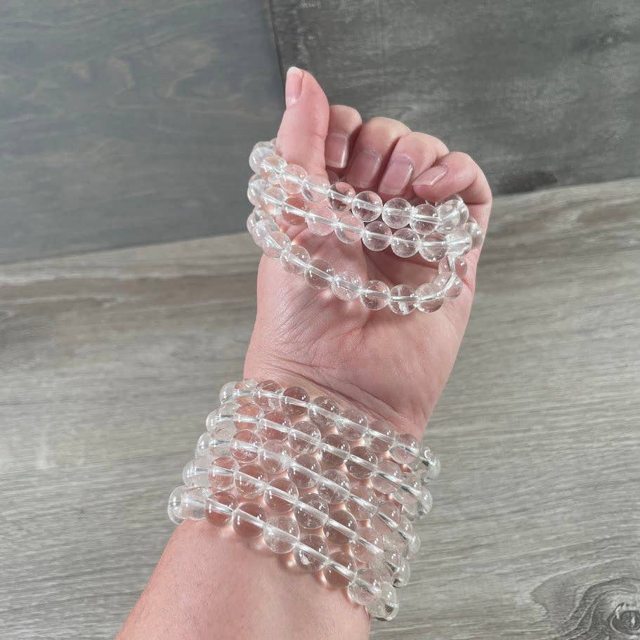 Gemstone Beaded Bracelets 10mm – Crystal Healing Jewelry