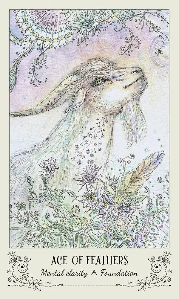 Spiritsong Tarot Deck by Paulina Cassidy with shamanic animal guide artwork