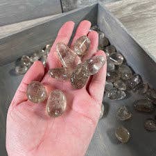 Smoky quartz tumbled stones bulk wholesale for grounding healing and coastal spiritual rituals