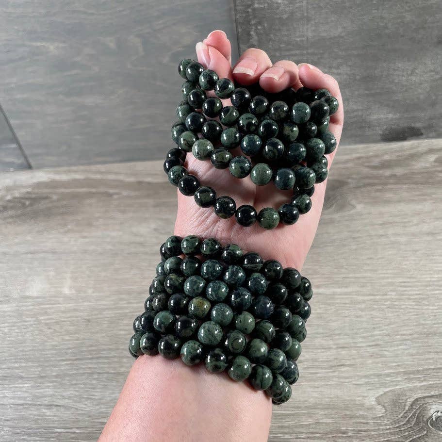 Gemstone Beaded Bracelets 10mm – Crystal Healing Jewelry