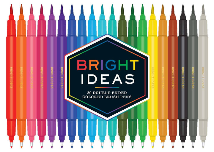 Bright Ideas Double-Ended Colored Brush Pens