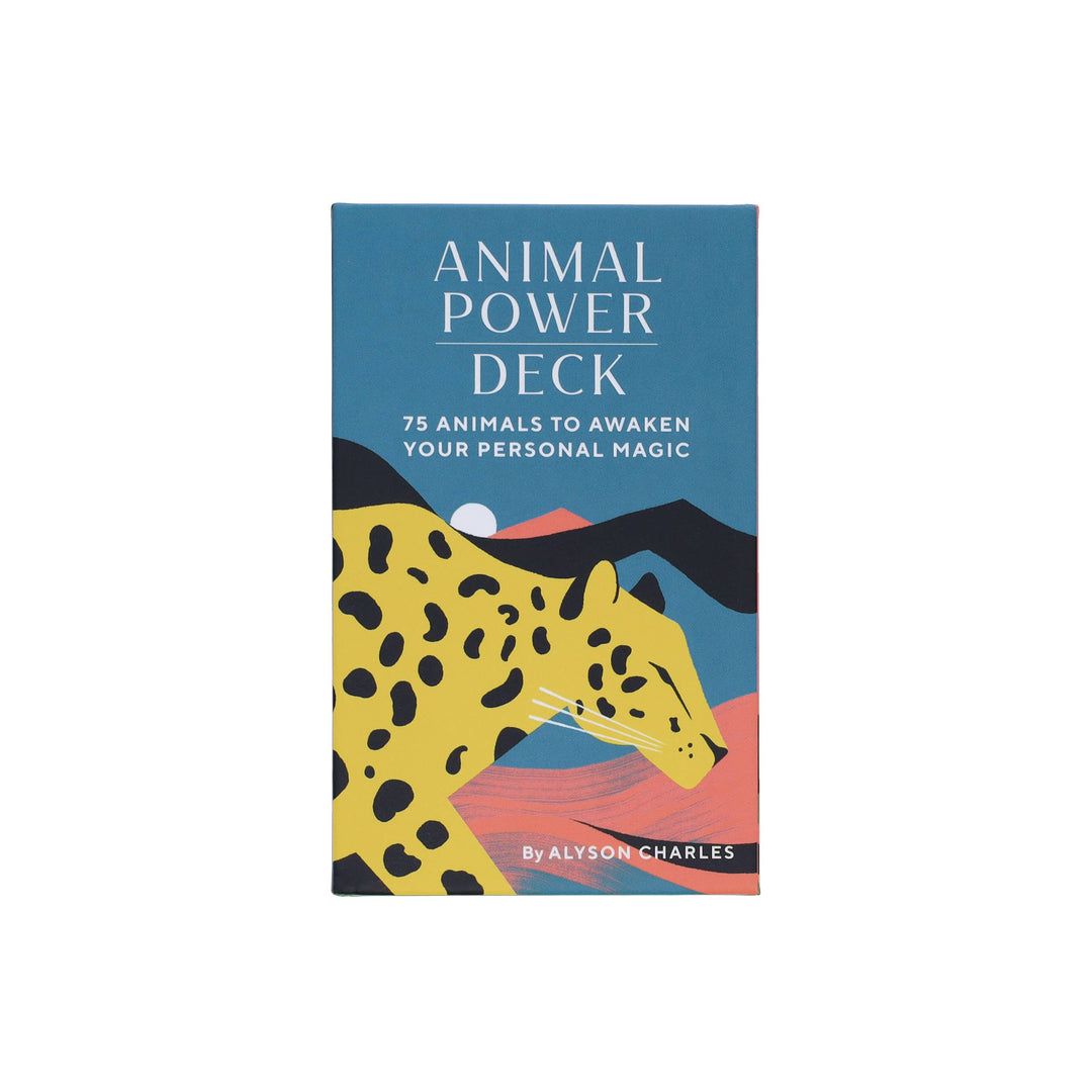 Animal Power Deck oracle cards with illustrated animal wisdom for spiritual guidance