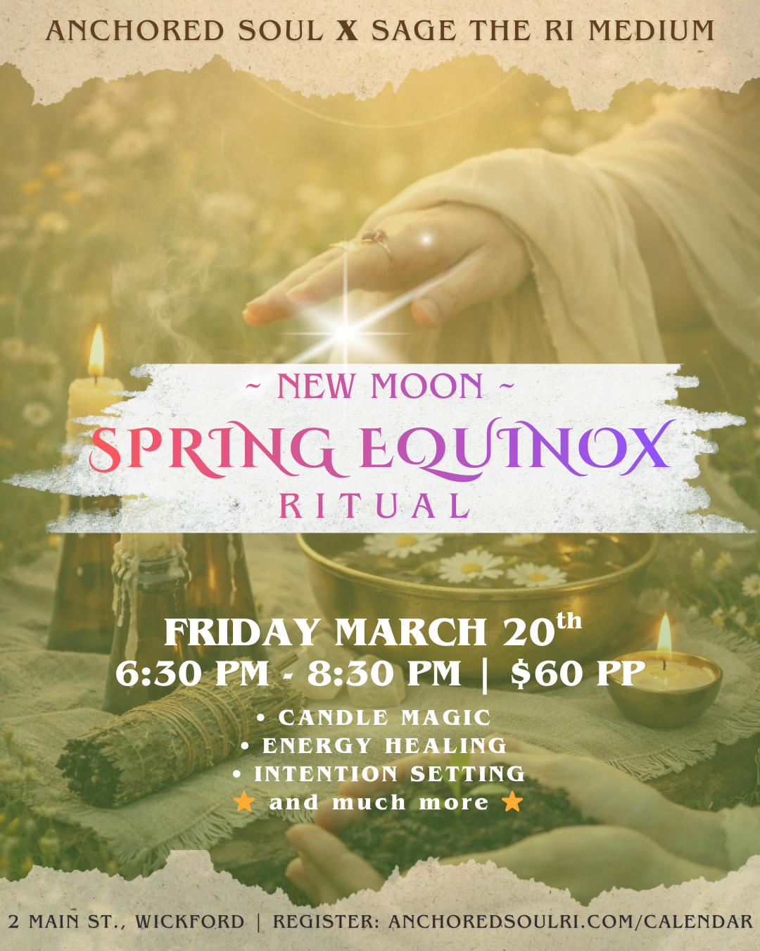 New Moon SPRING EQUINOX Ritual