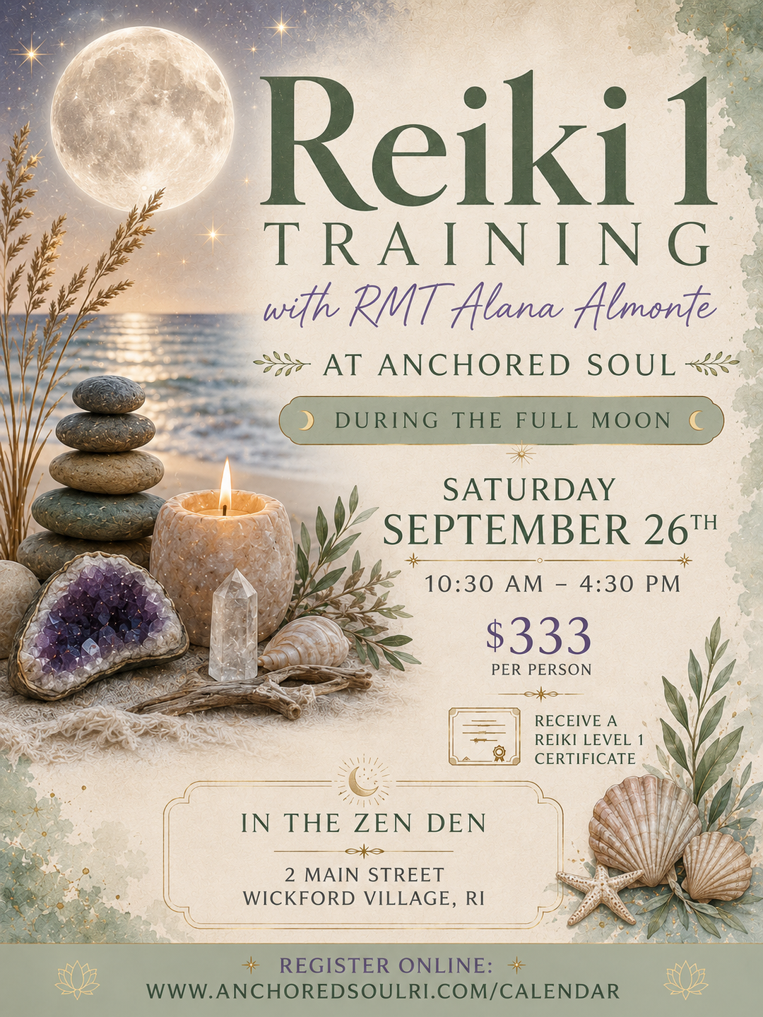 Reiki Level One Training