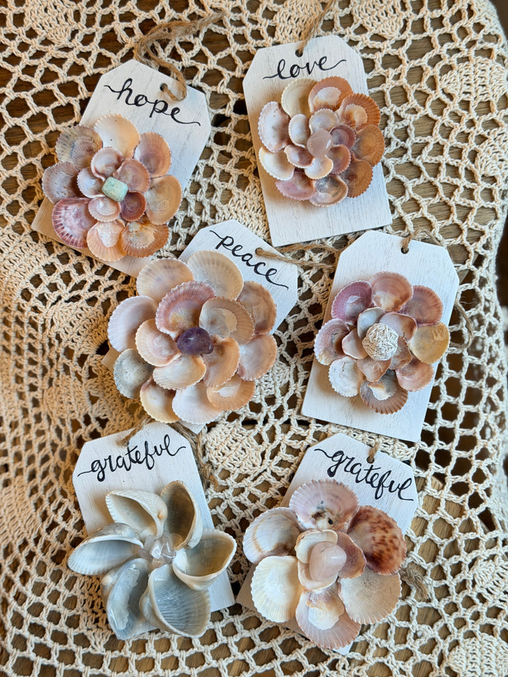 ZenFlower Hanger ~ Desert Rose Selenite